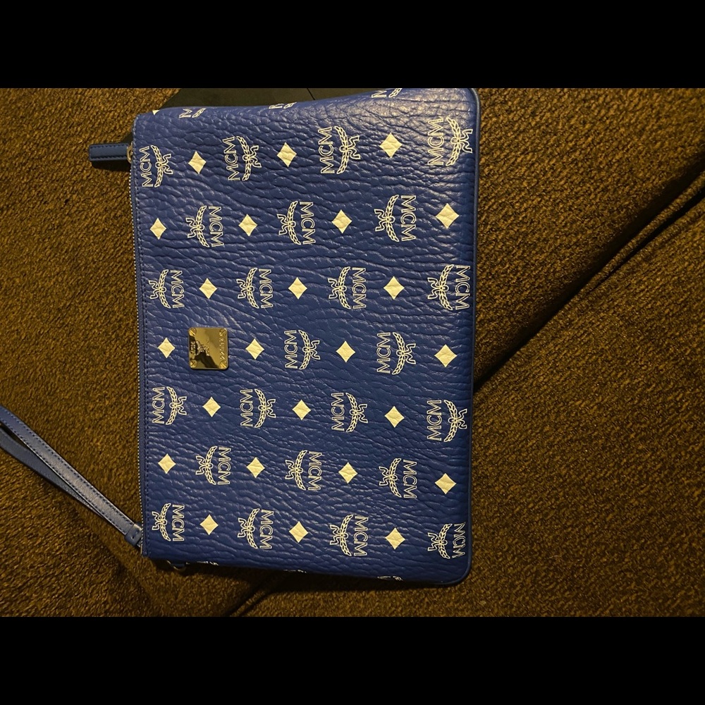 MCM Wristlet Pouch